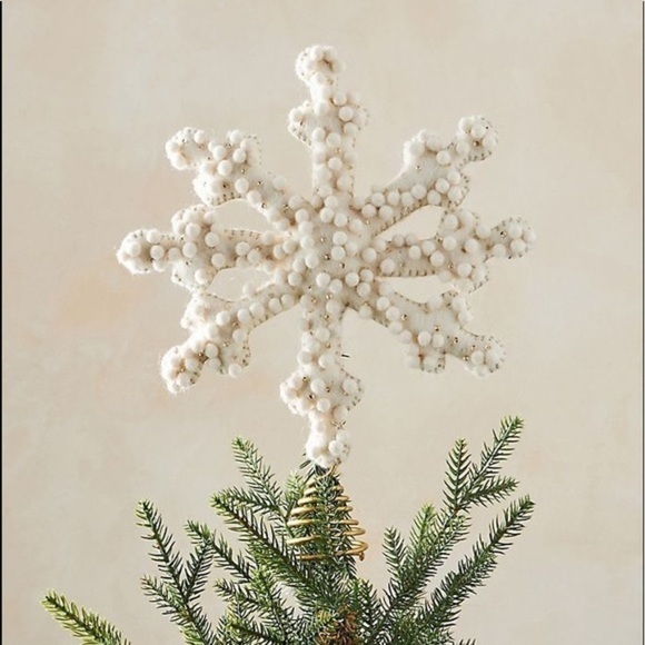 Anthropologie Holly Pommed Tree Topper - Picture 5 of 6